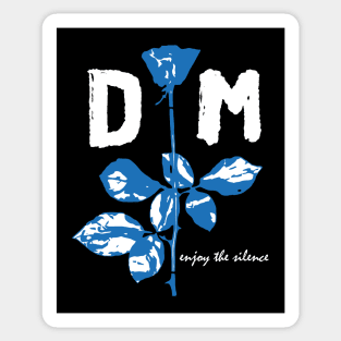 Devotee Rose - Blue & White Sticker